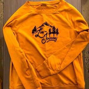 Columbia “live the journey” light weight sweatshirt
